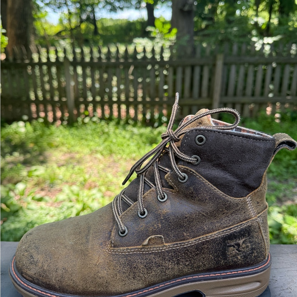 Timberland PRO Brown Leather Ankle-High Boots